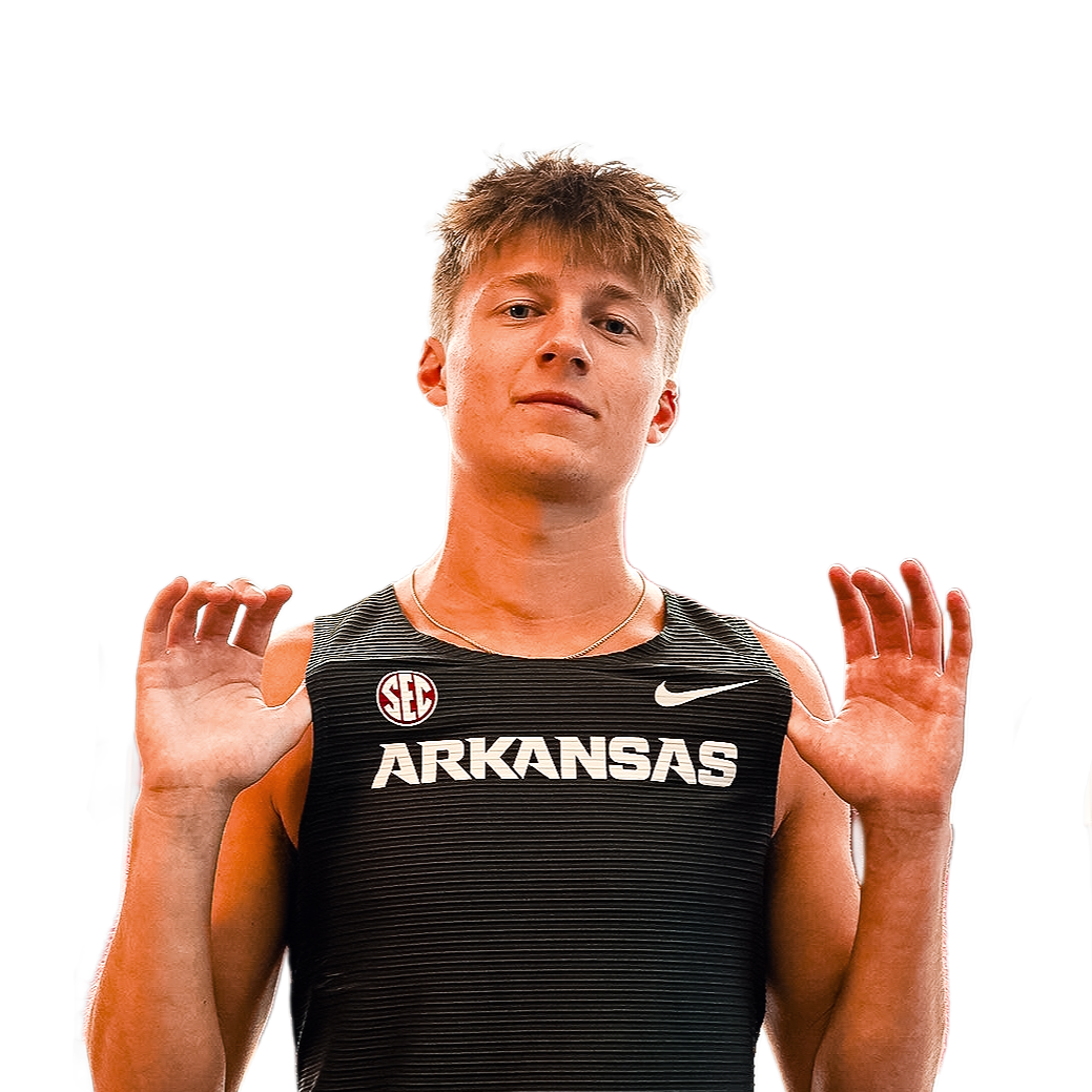 Trenton Sandler Committed to Arkansas on June 29. His Website Still Said LSU. 1 Trenton Sandler posing in an Arkansas jersey